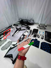 Dry Carbon Fiber Conversion Body Kit For Lamborghini Aventador LP700 LP720 LP750 Upgrade to LP770 SVJ  Set include:  Front Bumper Assembly Side Skirts Side Skirts Add-ons Rear Engine Cover Rear Wing Spoiler With Base Rear Bumper Rear Diffuser Door Panels Material: Dry Carbon  NOTE: Professional installation is required