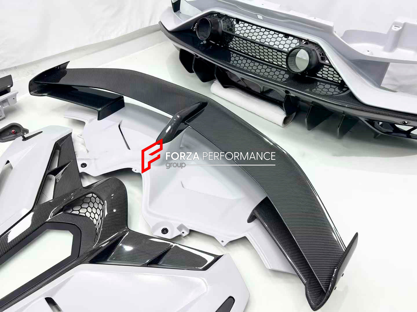 Dry Carbon Fiber Conversion Body Kit For Lamborghini Aventador LP700 LP720 LP750 Upgrade to LP770 SVJ  Set include:  Front Bumper Assembly Side Skirts Side Skirts Add-ons Rear Engine Cover Rear Wing Spoiler With Base Rear Bumper Rear Diffuser Door Panels Material: Dry Carbon  NOTE: Professional installation is required