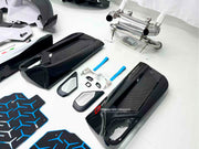 Dry Carbon Fiber Conversion Body Kit For Lamborghini Aventador LP700 LP720 LP750 Upgrade to LP770 SVJ  Set include:  Front Bumper Assembly Side Skirts Side Skirts Add-ons Rear Engine Cover Rear Wing Spoiler With Base Rear Bumper Rear Diffuser Door Panels Material: Dry Carbon  NOTE: Professional installation is required