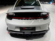 DRY CARBON CONVERSION BODY KIT for PORSCHE 911 992.1 CARRERA S2019 - 2023 to 992.2 GT3 TOURING

Set includes:

Front Bumper Assembly

Side Skirts

Engine Lid
Rear Bumper
Rear Diffuser
Muffler With Valves
Exhaust Tips

Material: Dry Carbon