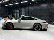 DRY CARBON CONVERSION BODY KIT for PORSCHE 911 992.1 CARRERA S2019 - 2023 to 992.2 GT3 TOURING

Set includes:

Front Bumper Assembly

Side Skirts

Engine Lid
Rear Bumper
Rear Diffuser
Muffler With Valves
Exhaust Tips

Material: Dry Carbon