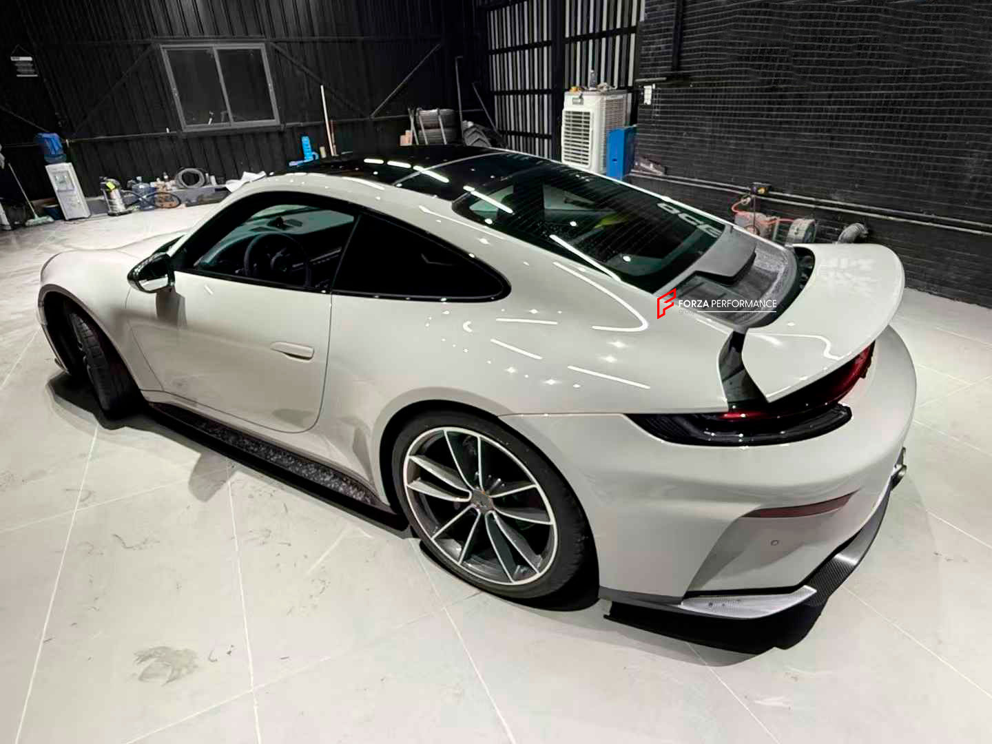 DRY CARBON CONVERSION BODY KIT for PORSCHE 911 992.1 CARRERA S2019 - 2023 to 992.2 GT3 TOURING

Set includes:

Front Bumper Assembly

Side Skirts

Engine Lid
Rear Bumper
Rear Diffuser
Muffler With Valves
Exhaust Tips

Material: Dry Carbon
