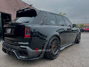 DRY CARBON CONVERSION BODY KIT for ROLLS-ROYCE CULLINAN SERIES 1 2018 - 2025 upgrade to SERIES 2 FACELIFT



Set includes:

Front Lip
Front Bumper
Front Bumper Meshes

Headlights
Front Grille Frame
Hood / Bonnet
Front Fenders
Fenders Flares
Door Covers
Side Skirts
Roof Spoiler
D-Pillar Panel
Rear Trunk Spoiler
Rear Panel
Rear Bumper
Rear Diffuser
Exhaust Tips
Material: Dry Carbon