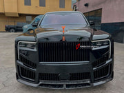 DRY CARBON CONVERSION BODY KIT for ROLLS-ROYCE CULLINAN SERIES 1 2018 - 2025 upgrade to SERIES 2 FACELIFT



Set includes:

Front Lip
Front Bumper
Front Bumper Meshes

Headlights
Front Grille Frame
Hood / Bonnet
Front Fenders
Fenders Flares
Door Covers
Side Skirts
Roof Spoiler
D-Pillar Panel
Rear Trunk Spoiler
Rear Panel
Rear Bumper
Rear Diffuser
Exhaust Tips
Material: Dry Carbon