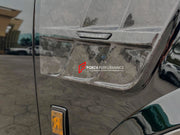 DRY CARBON CONVERSION BODY KIT for ROLLS-ROYCE CULLINAN SERIES 1 2018 - 2025 upgrade to SERIES 2 FACELIFT



Set includes:

Front Lip
Front Bumper
Front Bumper Meshes

Headlights
Front Grille Frame
Hood / Bonnet
Front Fenders
Fenders Flares
Door Covers
Side Skirts
Roof Spoiler
D-Pillar Panel
Rear Trunk Spoiler
Rear Panel
Rear Bumper
Rear Diffuser
Exhaust Tips
Material: Dry Carbon