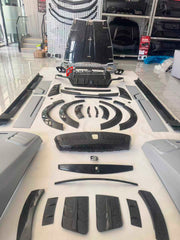 DRY CARBON CONVERSION BODY KIT for ROLLS-ROYCE CULLINAN SERIES 1 2018 - 2025 upgrade to SERIES 2 FACELIFT



Set includes:

Front Lip
Front Bumper
Front Bumper Meshes

Headlights
Front Grille Frame
Hood / Bonnet
Front Fenders
Fenders Flares
Door Covers
Side Skirts
Roof Spoiler
D-Pillar Panel
Rear Trunk Spoiler
Rear Panel
Rear Bumper
Rear Diffuser
Exhaust Tips
Material: Dry Carbon