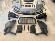 DRY CARBON CONVERSION BODY KIT for ROLLS-ROYCE CULLINAN SERIES 1 2018 - 2025 upgrade to SERIES 2 FACELIFT



Set includes:

Front Lip
Front Bumper
Front Bumper Meshes

Headlights
Front Grille Frame
Hood / Bonnet
Front Fenders
Fenders Flares
Door Covers
Side Skirts
Roof Spoiler
D-Pillar Panel
Rear Trunk Spoiler
Rear Panel
Rear Bumper
Rear Diffuser
Exhaust Tips
Material: Dry Carbon