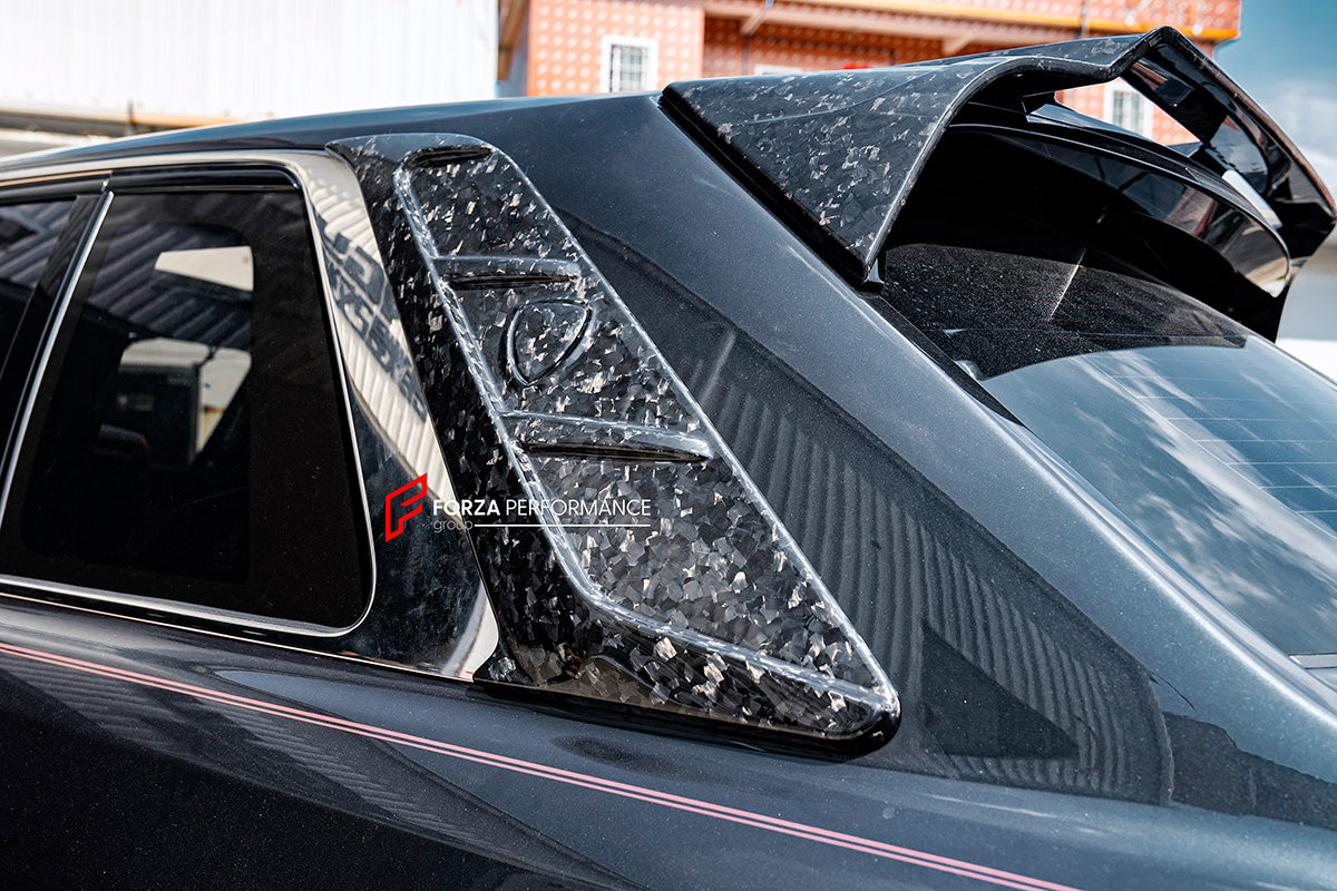 DRY CARBON CONVERSION BODY KIT for ROLLS-ROYCE CULLINAN SERIES 1 2018 - 2025 upgrade to SERIES 2 FACELIFT



Set includes:

Front Lip
Front Bumper
Front Bumper Meshes

Headlights
Front Grille Frame
Hood / Bonnet
Front Fenders
Fenders Flares
Door Covers
Side Skirts
Roof Spoiler
D-Pillar Panel
Rear Trunk Spoiler
Rear Panel
Rear Bumper
Rear Diffuser
Exhaust Tips
Material: Dry Carbon
