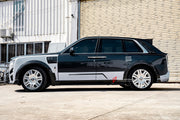DRY CARBON CONVERSION BODY KIT for ROLLS-ROYCE CULLINAN SERIES 1 2018 - 2025 upgrade to SERIES 2 FACELIFT



Set includes:

Front Lip
Front Bumper
Front Bumper Meshes

Headlights
Front Grille Frame
Hood / Bonnet
Front Fenders
Fenders Flares
Door Covers
Side Skirts
Roof Spoiler
D-Pillar Panel
Rear Trunk Spoiler
Rear Panel
Rear Bumper
Rear Diffuser
Exhaust Tips
Material: Dry Carbon
