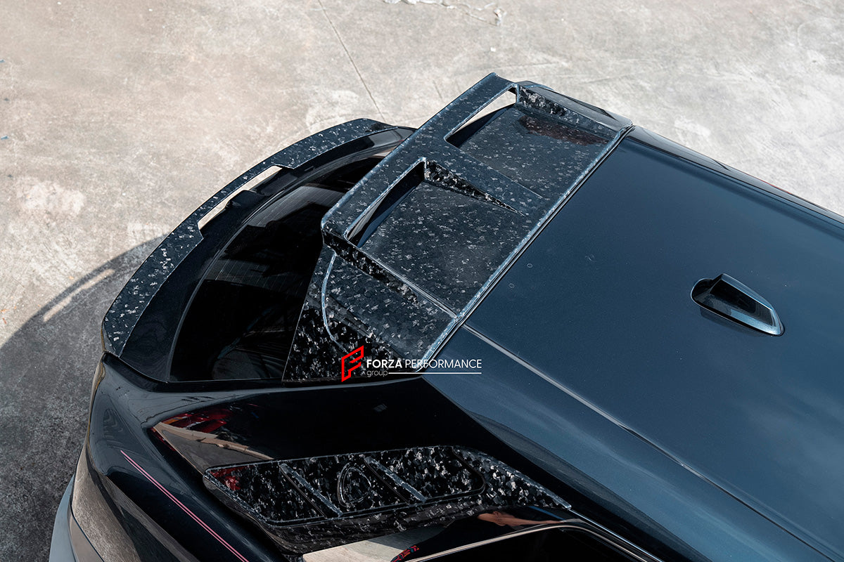 DRY CARBON CONVERSION BODY KIT for ROLLS-ROYCE CULLINAN SERIES 1 2018 - 2025 upgrade to SERIES 2 FACELIFT



Set includes:

Front Lip
Front Bumper
Front Bumper Meshes

Headlights
Front Grille Frame
Hood / Bonnet
Front Fenders
Fenders Flares
Door Covers
Side Skirts
Roof Spoiler
D-Pillar Panel
Rear Trunk Spoiler
Rear Panel
Rear Bumper
Rear Diffuser
Exhaust Tips
Material: Dry Carbon
