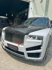 DRY CARBON CONVERSION BODY KIT for ROLLS-ROYCE CULLINAN SERIES 1 2018 - 2025 upgrade to SERIES 2 FACELIFT



Set includes:

Front Lip
Front Bumper
Front Bumper Meshes

Headlights
Front Grille Frame
Hood / Bonnet
Front Fenders
Fenders Flares
Door Covers
Side Skirts
Roof Spoiler
D-Pillar Panel
Rear Trunk Spoiler
Rear Panel
Rear Bumper
Rear Diffuser
Exhaust Tips
Material: Dry Carbon
