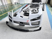 DRY CARBON CONVERSION BODY KIT for ROLLS-ROYCE CULLINAN SERIES 1 2018 - 2025 upgrade to SERIES 2 FACELIFT



Set includes:

Front Lip
Front Bumper
Front Bumper Meshes

Headlights
Front Grille Frame
Hood / Bonnet
Front Fenders
Fenders Flares
Door Covers
Side Skirts
Roof Spoiler
D-Pillar Panel
Rear Trunk Spoiler
Rear Panel
Rear Bumper
Rear Diffuser
Exhaust Tips
Material: Dry Carbon
