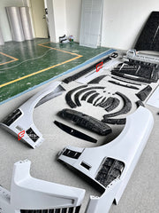 DRY CARBON CONVERSION BODY KIT for ROLLS-ROYCE CULLINAN SERIES 1 2018 - 2025 upgrade to SERIES 2 FACELIFT



Set includes:

Front Lip
Front Bumper
Front Bumper Meshes

Headlights
Front Grille Frame
Hood / Bonnet
Front Fenders
Fenders Flares
Door Covers
Side Skirts
Roof Spoiler
D-Pillar Panel
Rear Trunk Spoiler
Rear Panel
Rear Bumper
Rear Diffuser
Exhaust Tips
Material: Dry Carbon