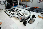 DRY CARBON CONVERSION BODY KIT for ROLLS-ROYCE CULLINAN SERIES 1 2018 - 2025 upgrade to SERIES 2 FACELIFT



Set includes:

Front Lip
Front Bumper
Front Bumper Meshes

Headlights
Front Grille Frame
Hood / Bonnet
Front Fenders
Fenders Flares
Door Covers
Side Skirts
Roof Spoiler
D-Pillar Panel
Rear Trunk Spoiler
Rear Panel
Rear Bumper
Rear Diffuser
Exhaust Tips
Material: Dry Carbon