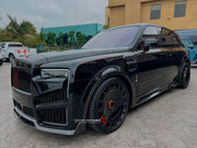 BODY KIT for ROLLS-ROYCE CULLINAN SERIES 2 2024+




Set includes:

Front Lip
Front Bumper
Front Bumper Meshes

Front Grille Frame
Hood / Bonnet
Front Fenders
Fenders Flares
Door Covers
Side Skirts
Roof Spoiler
D-Pillar Panel
Rear Trunk Spoiler
Rear Panel
Rear Bumper
Rear Diffuser
Exhaust Tips
Material: Dry Carbon