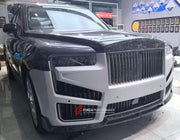 DRY CARBON CONVERSION BODY KIT for ROLLS-ROYCE CULLINAN SERIES 1 2018 - 2025 upgrade to SERIES 2 FACELIFT



Set includes:

Front Lip
Front Bumper
Front Bumper Meshes

Headlights
Front Grille Frame
Hood / Bonnet
Front Fenders
Fenders Flares
Door Covers
Side Skirts
Roof Spoiler
D-Pillar Panel
Rear Trunk Spoiler
Rear Panel
Rear Bumper
Rear Diffuser
Exhaust Tips
Material: Dry Carbon