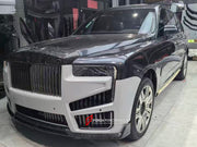 DRY CARBON CONVERSION BODY KIT for ROLLS-ROYCE CULLINAN SERIES 1 2018 - 2025 upgrade to SERIES 2 FACELIFT



Set includes:

Front Lip
Front Bumper
Front Bumper Meshes

Headlights
Front Grille Frame
Hood / Bonnet
Front Fenders
Fenders Flares
Door Covers
Side Skirts
Roof Spoiler
D-Pillar Panel
Rear Trunk Spoiler
Rear Panel
Rear Bumper
Rear Diffuser
Exhaust Tips
Material: Dry Carbon