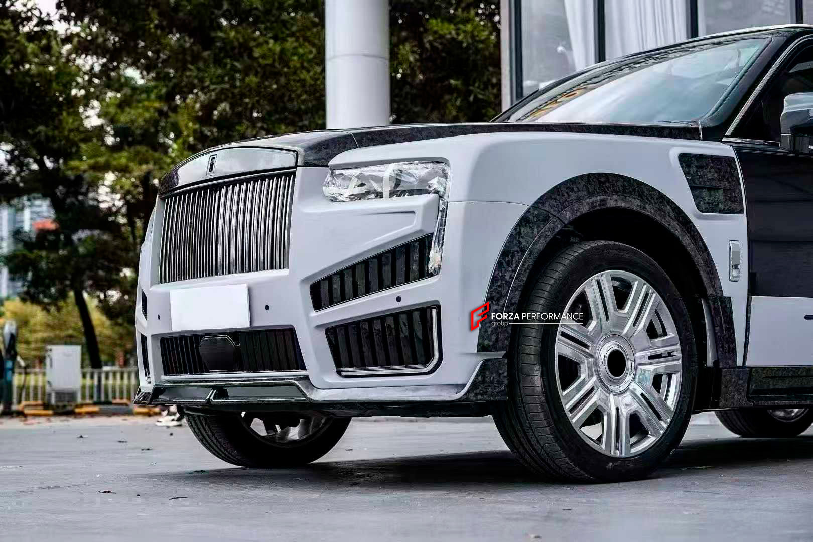 DRY CARBON CONVERSION BODY KIT for ROLLS-ROYCE CULLINAN SERIES 1 2018 - 2025 upgrade to SERIES 2 FACELIFT



Set includes:

Front Lip
Front Bumper
Front Bumper Meshes

Headlights
Front Grille Frame
Hood / Bonnet
Front Fenders
Fenders Flares
Door Covers
Side Skirts
Roof Spoiler
D-Pillar Panel
Rear Trunk Spoiler
Rear Panel
Rear Bumper
Rear Diffuser
Exhaust Tips
Material: Dry Carbon


Why “Contact Us for Pricing”?
