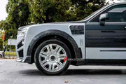 DRY CARBON CONVERSION BODY KIT for ROLLS-ROYCE CULLINAN SERIES 1 2018 - 2025 upgrade to SERIES 2 FACELIFT



Set includes:

Front Lip
Front Bumper
Front Bumper Meshes

Headlights
Front Grille Frame
Hood / Bonnet
Front Fenders
Fenders Flares
Door Covers
Side Skirts
Roof Spoiler
D-Pillar Panel
Rear Trunk Spoiler
Rear Panel
Rear Bumper
Rear Diffuser
Exhaust Tips
Material: Dry Carbon


Why “Contact Us for Pricing”?