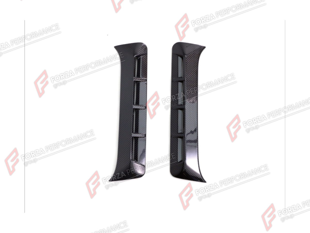 DRY CARBON D-PILLAR AIR VENTS for MERCEDES-BENZ G-CLASS W464 2019 - 2024 FORZA PERFORMANCE custom fit Original Style

Set includes:
D-Pillar Air Vents

Material: Dry Carbon

NOTE: Professional installation is required.