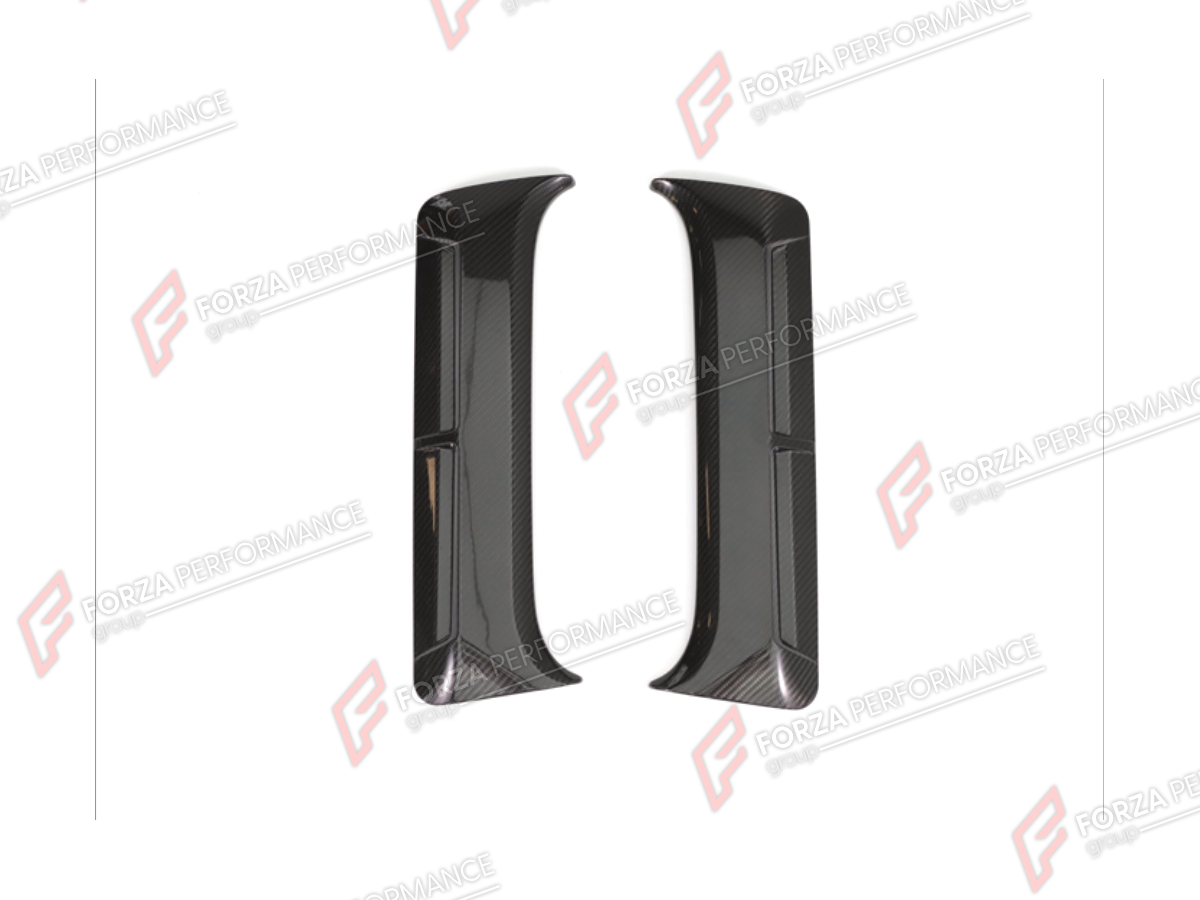 DRY CARBON D-PILLAR AIR VENTS for MERCEDES-BENZ G-CLASS W464 2019 - 2024 FORZA PERFORMANCE custom fit LM Style

Set includes:
D-Pillar Air Vents

Material: Dry Carbon

NOTE: Professional installation is required.