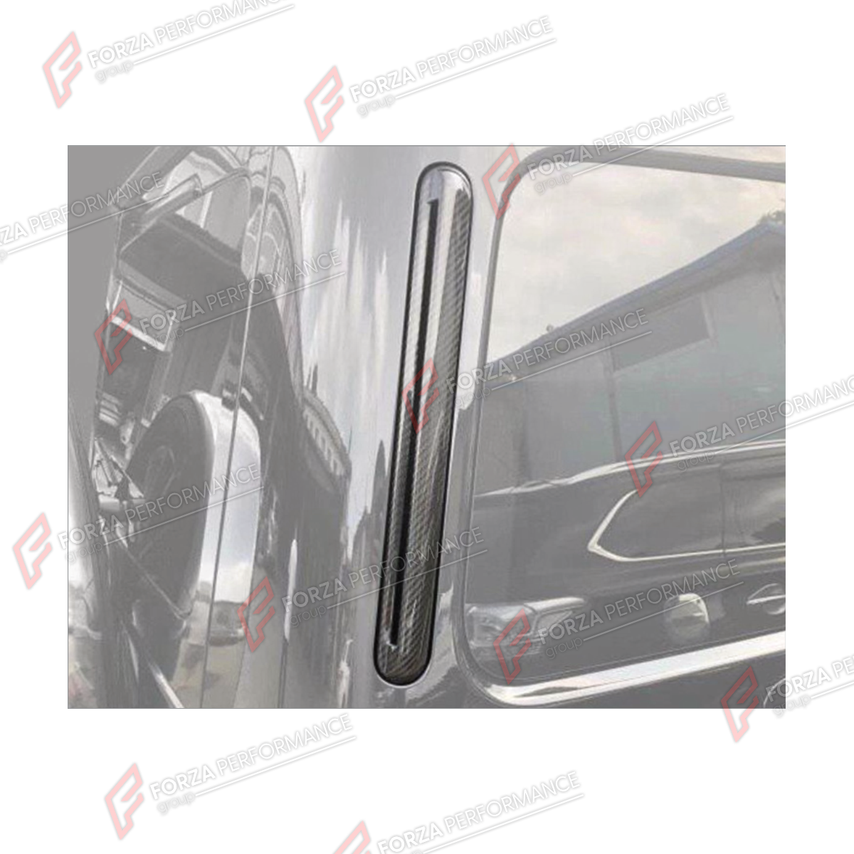 DRY CARBON D-PILLAR REAR TRIMS for MERCEDES-BENZ G-CLASS W464 2019 - 2024

Set includes:
D-Pillar Rear Trims

Material: Dry Carbon

NOTE: Professional installation is required.