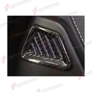 DRY CARBON DASHBOARD SIDE AIR VENTS COVERS for MERCEDES-BENZ G-CLASS W465 G63 G450D G500 G550 2025+ FORZA PERFORMANCE custom fit B11 Style

Set includes:
Dashboard Side Air Vents Covers

Material: Dry Carbon

NOTE: Professional installation is required.