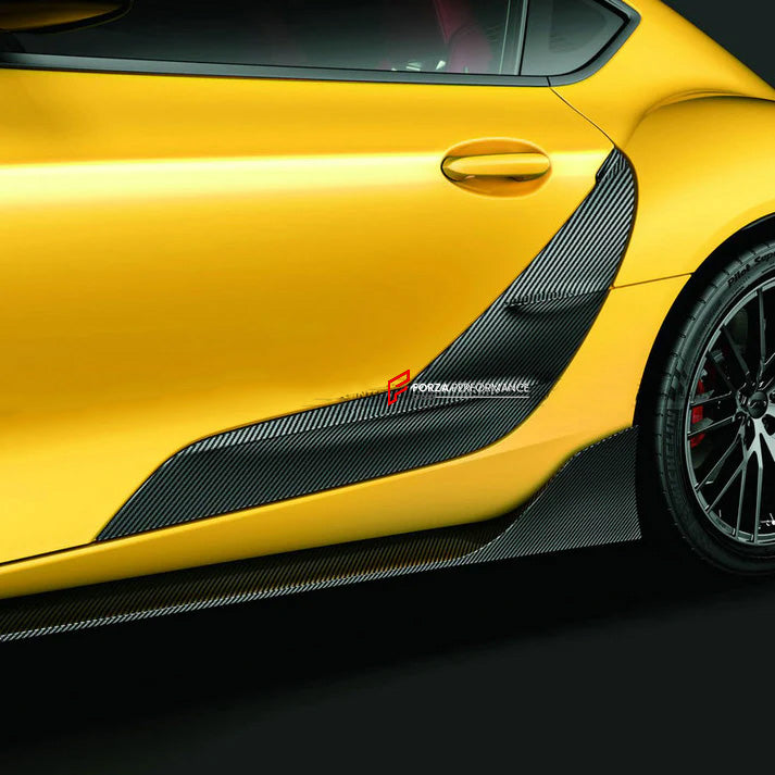 DRY CARBON REPLACEMENT DOOR GARNISH for TOYOTA GR SUPRA A90 2019+

Set includes:

Door Garnish

Material: Dry Carbon

NOTE: Professional installation is required.

Why “Contact Us for Pricing”?

We don’t display fixed prices because our goal is to offer you the most competitive deal possible. Product costs often decrease over time, and by requesting a quote, you’ll receive our most up-to-date price on market.

SECURED PAYMENT METHODS&nbsp;
PayPal (+4.4% fee)
Visa / Mastercard / American Express (through Pay