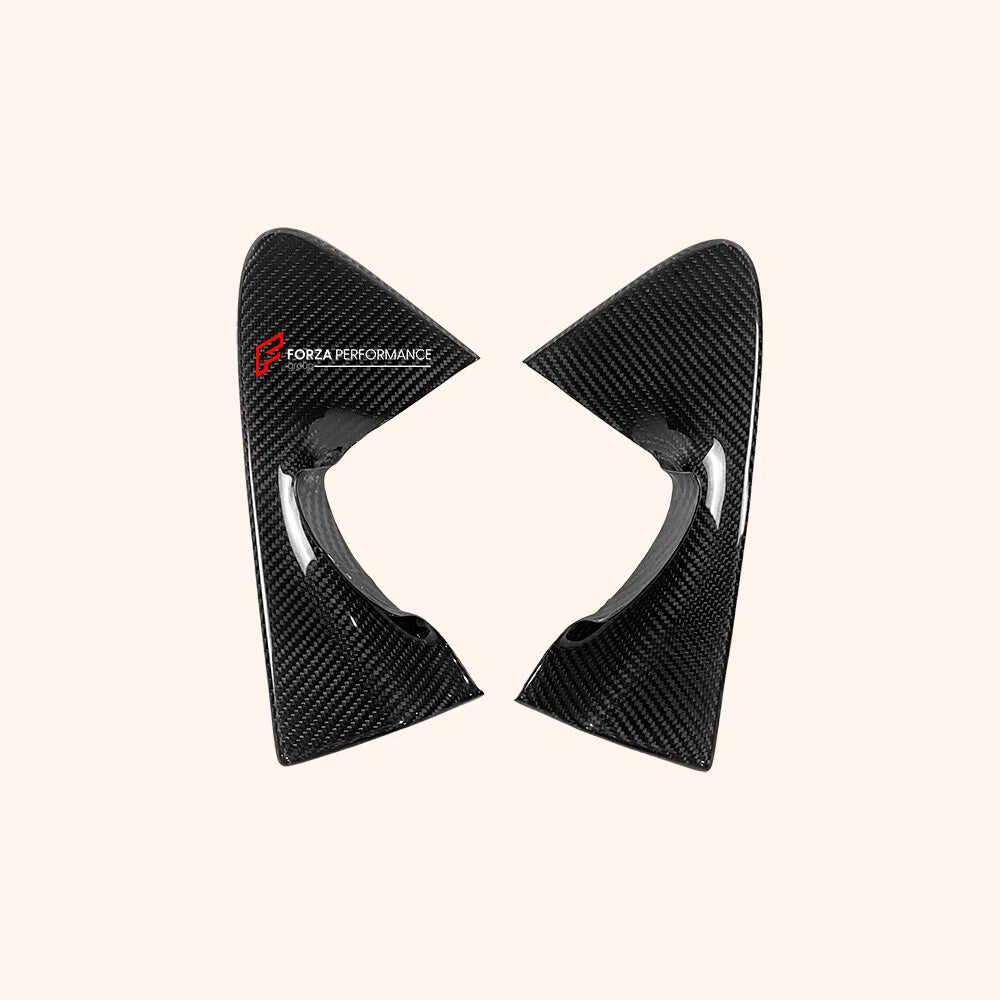 DRY CARBON DOOR HANDLES COVERS for MCLAREN 720S 2017 - 2023