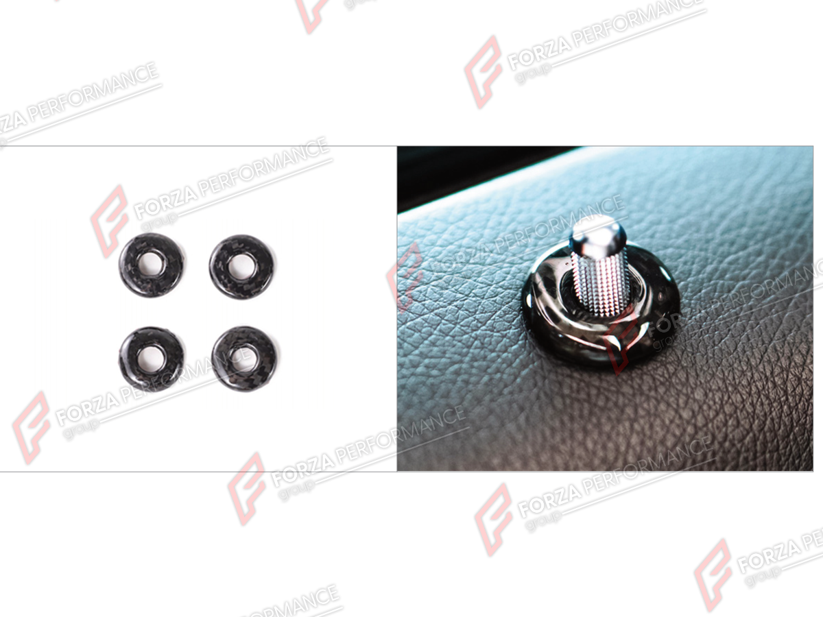 DRY CARBON DOOR LOCK TRIM COVERS for MERCEDES-BENZ G-CLASS W465 G63 G450D G500 G550 2025+

Set includes:
Door Lock Trim Covers

Material: Dry Carbon

NOTE: Professional installation is required.