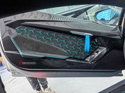 DRY CARBON DOOR PANELS for LAMBORGHINI AVENTADOR LP700 LP700-4 LP720 LP740 LP750 LP770 SVJ S ROADSTER

Set includes:

Door Panels
Door Handles
Material: Dry Carbon

NOTE: Professional installation is required.