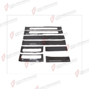DRY CARBON DOOR SILL TRIM COVERS for MERCEDES-BENZ G-CLASS W464 G63 G350 G350D G400D G500 G550 2019 - 2024

Set includes:
Door Sill Trim Covers

Material: Dry Carbon

NOTE: Professional installation is required.
