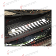 DRY CARBON DOOR SILL TRIM COVERS for MERCEDES-BENZ G-CLASS W464 G63 G350 G350D G400D G500 G550 2019 - 2024

Set includes:
Door Sill Trim Covers

Material: Dry Carbon

NOTE: Professional installation is required.