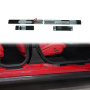 DRY CARBON DOOR SILLS for FERRARI PUROSANGUE 2023+ FORZA PERFORMANCE custom fit OEM Style

Set includes:
Door Sills

Material: Dry Carbon

NOTE: Professional installation is required.