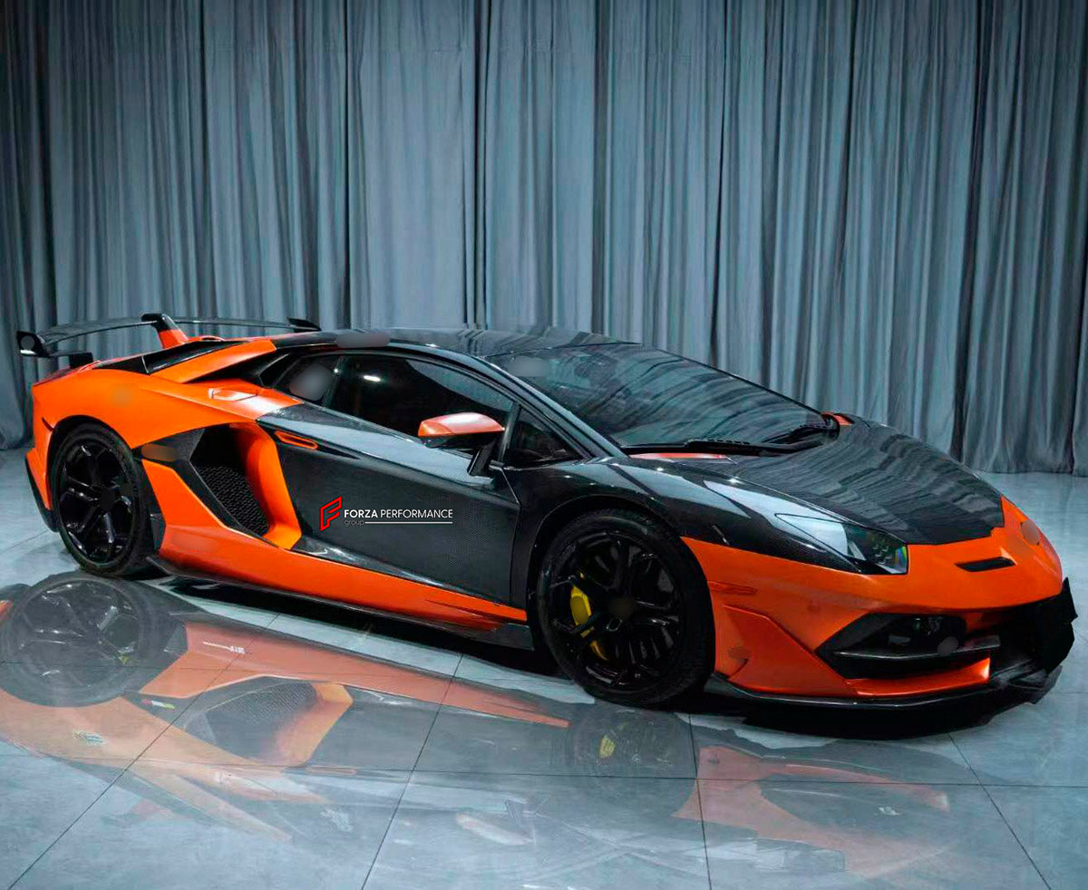 DRY CARBON Doors for Lamborghini Aventador LP700 LP720 LP750 2011 - 2022
Set includes:

Doors
Material: Dry Carbon

NOTE: Professional installation is required.