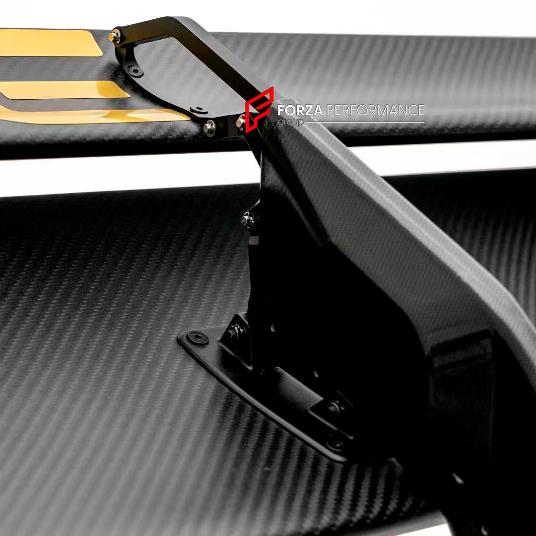 DRY CARBON DRS SPOILER WING for BMW M3 G80 2021+ M4 G82 2021+ FORZA PERFORMANCE Drag Reduction System spoiler