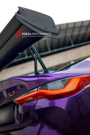 DRY CARBON DRS SPOILER WING for BMW M3 G80 2021+ M4 G82 2021+ FORZA PERFORMANCE Drag Reduction System spoiler