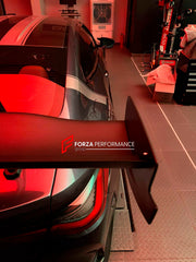 DRY CARBON DRS SPOILER WING for BMW M3 G80 2021+ M4 G82 2021+ FORZA PERFORMANCE Drag Reduction System spoiler