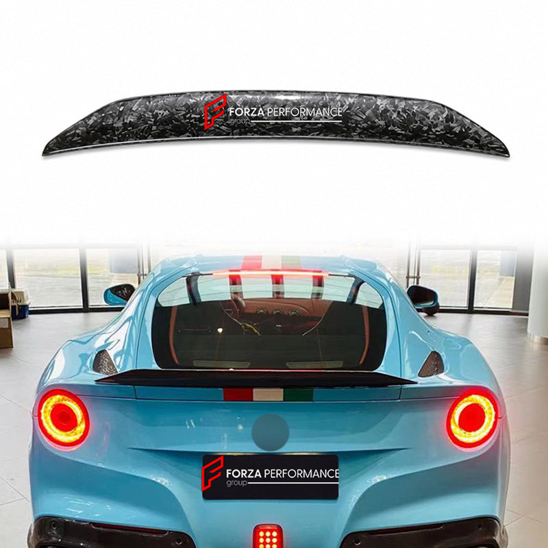 DRY CARBON DUCKTAIL SPOILER for FERRARI F12 BERLINETTA 2012 - 2017
