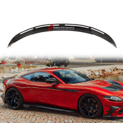 DRY CARBON DUCKTAIL SPOILER for FERRARI ROMA 2020+ FORZA PERFORMANCE custom fit Mansory Style

Set includes:
Ducktail Spoiler

Material: Dry Carbon

NOTE: Professional installation is required.