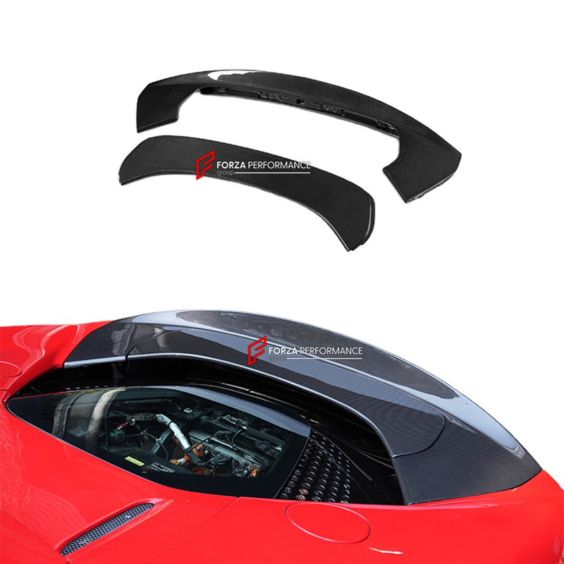 DRY CARBON DUCKTAIL SPOILER for FERRARI SF90 STRADALE SPIDER 2019+