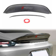 DRY CARBON DUCKTAIL SPOILER for PORSCHE 718 982 SPYDER CAYMAN BOXSTER 2016 - 2025 custom fit RS
Set includes:

Ducktail Spoiler
Material: Dry Carbon

NOTE: Professional installation is required.