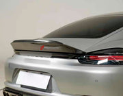 DRY CARBON DUCKTAIL SPOILER for PORSCHE 718 982 SPYDER CAYMAN BOXSTER 2016 - 2025 custom fit RS
Set includes:

Ducktail Spoiler
Material: Dry Carbon

NOTE: Professional installation is required.