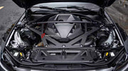 DRY CARBON ENGINE BAY KIT for BMW M3 G80 G81 M4 G82 G83 2020+

Set includes:
Hood Bonnet
Engine Cover
Strut Tower Brace
Engine Bay Trim Covers
Air Intake System

Material: Dry Carbon

NOTE: Professional installation is required.