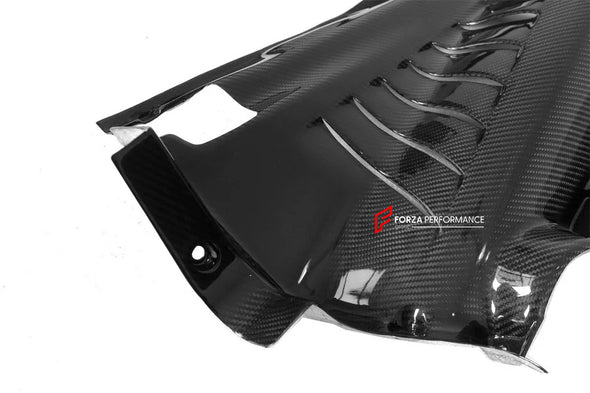 DRY CARBON ENGINE BAY PANELS for FERRARI 488 GTB PISTA 2015 - 2020

Set includes:

Engine Bay

Material: Carbon Fiber

NOTE: Professional installation is required