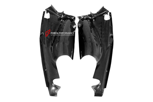 DRY CARBON ENGINE BAY PANELS for FERRARI 488 GTB PISTA 2015 - 2020

Set includes:

Engine Bay

Material: Carbon Fiber

NOTE: Professional installation is required
