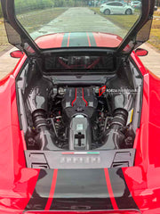 DRY CARBON ENGINE BAY PANELS for FERRARI 488 GTB PISTA 2015 - 2020

Set includes:

Engine Bay

Material: Carbon Fiber

NOTE: Professional installation is required
