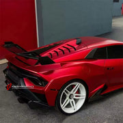 DRY CARBON ENGINE COVER AIR VENT for LAMBORGHINI HURACAN STO 2021 - 2024 FORZA PERFORMANCE custom fit V Style

Set includes:
Engine Cover Air Vent

Material: Dry Carbon

NOTE: Professional installation is required.