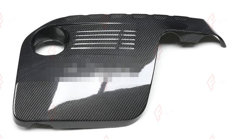 DRY CARBON ENGINE COVER for BMW M3 F80 2015 - 2020
Set includes:

Engine Cover
Material: Dry Carbon

NOTE: Professional installation is required.