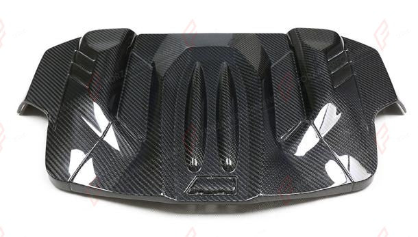 DRY CARBON ENGINE COVER for BMW M6 F06 F12 F13 2012 - 2018
Set includes:

Engine Cover
Material: Dry Carbon

NOTE: Professional installation is required.